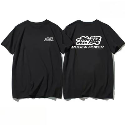 2026 Honda Civic FD2 Sports Car K20 Engine Fit Car JDM Racing Fashion T-shirt Short-sleeved Cotton Cultural Shirt Customization