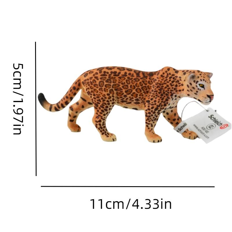 Schleich Simulierte Tierfigur PVC-Material Statisches Modell Wildtiere Kategorie Kein Zusammenbau Leopard 14748