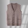 Pierre Cardin Men's V-Neck Knitted Vest