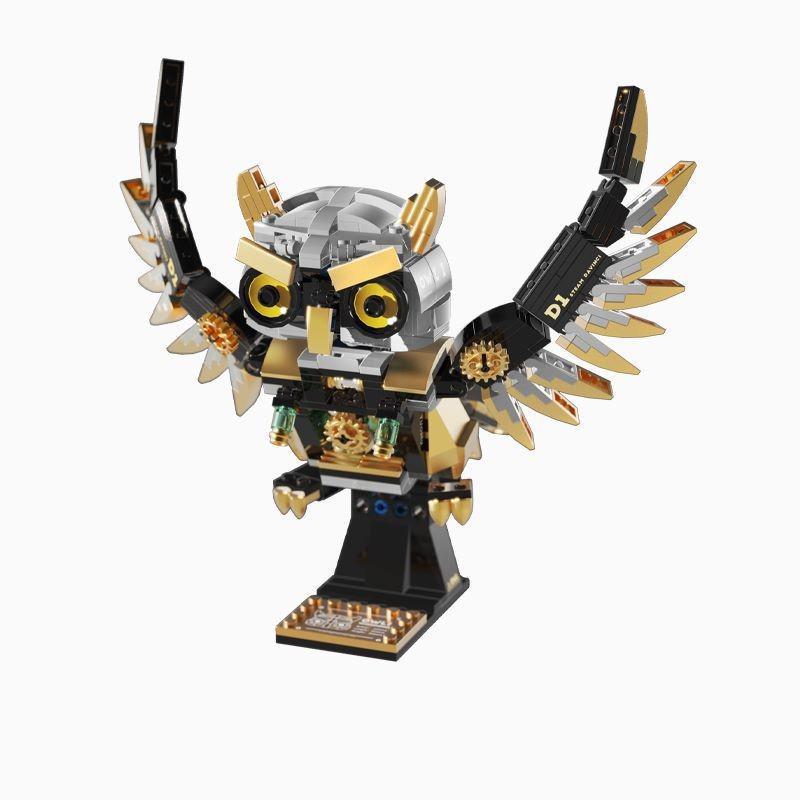 

Style Owl Steampunk Plastic Assembly Building Block With Abs Plastic For Kid