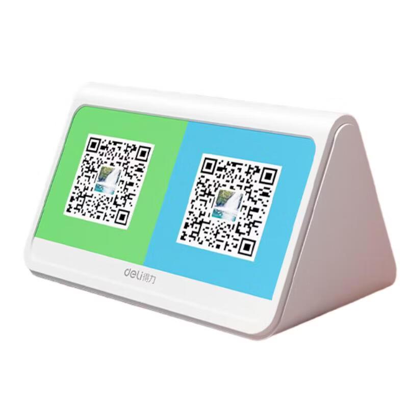 

Deli Bluetooth Payment Voice Speaker with Scanner