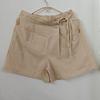 Plus Size Retro Solid Color Cotton Wide Leg Capris - Casual Linen Shorts for Women