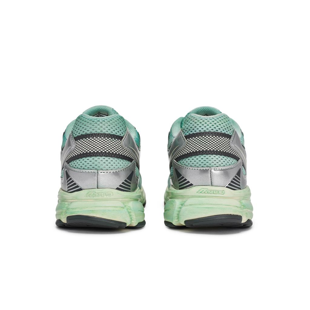 Mizuno Speed 2K Abrasion Resistant Low top Running Shoes Unisex Green Silver D1GH222917(Team80-)