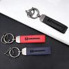 Sude Leather Keychain Keyring Lanyard Gifts For Honda Civic Accord Fit CRV Jazz Odyssey Prelude Insight Legend Stream HRV Pass TO0