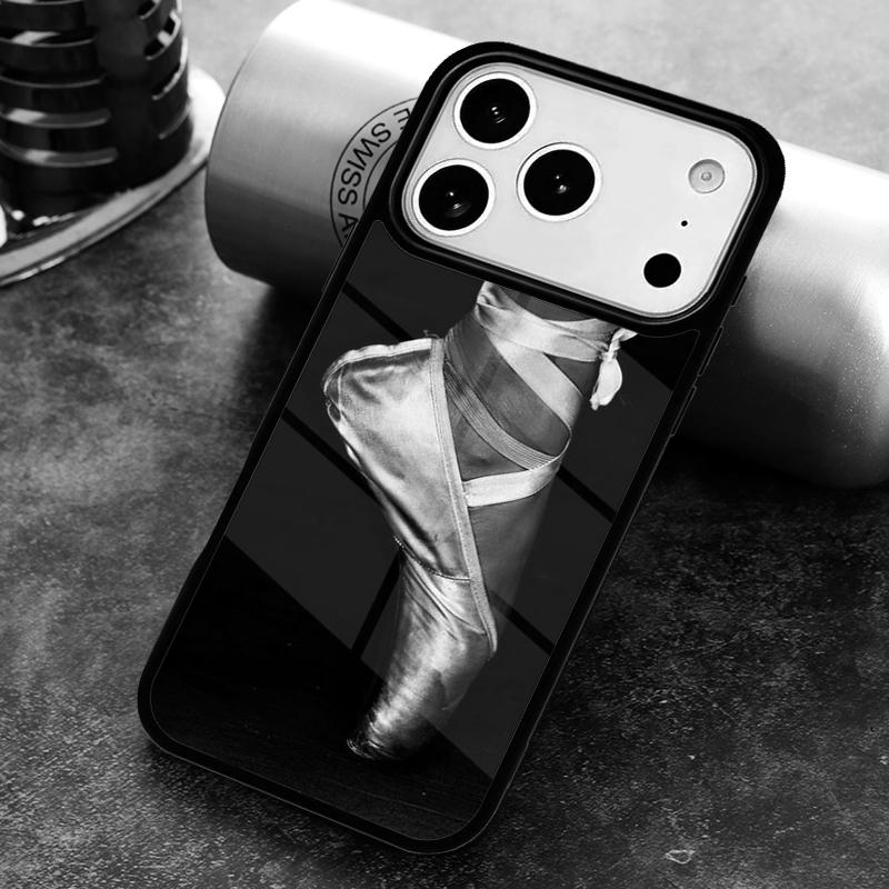 Ballerina Ballet Shoes Dance Girl Phone Case For iPhone 17 16 15 14 13 12 11 Pro Max Plus 17Air Soft Silicone Cover