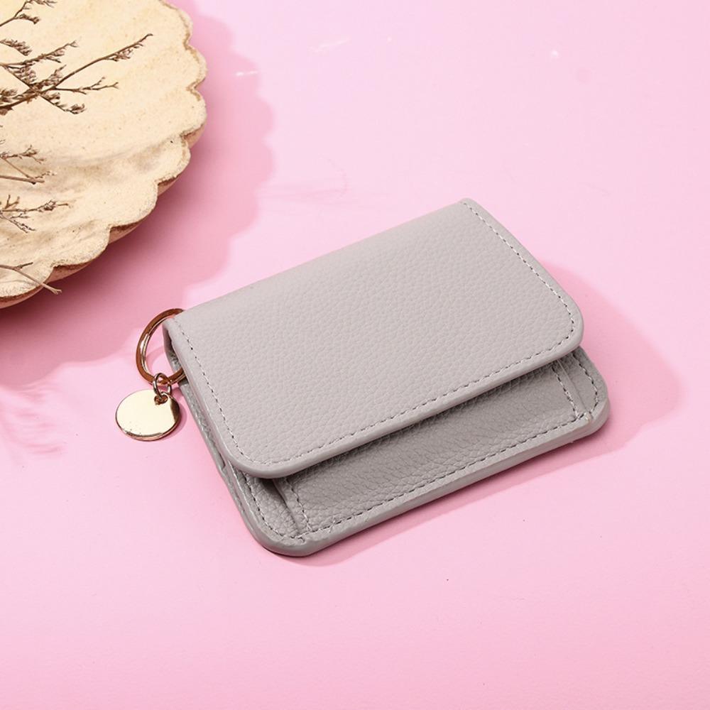 

Korean Style Women Wallet Short Clutch Coin Pouch Retro Card Bag Card Storage Bag