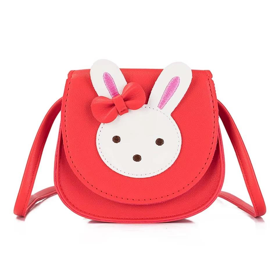 

Girl Coin Purse Handbag Children Wallet Small Coin Box Bag Cute Mouse Bow Kid Money Bag Baby Rabbit Shoulder Bag Purse
