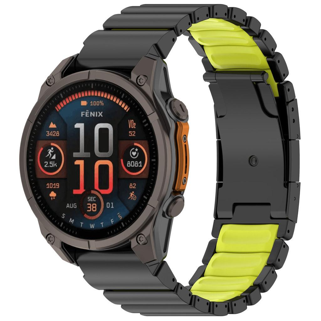 

22mm 26mm Titanium Watch Band For Garmin Fenix8 47mm 51mm 7 7x 7Pro 5XPlus Instinct Epix/Marq Aviator QuickFit Watch Band Strap 26mm