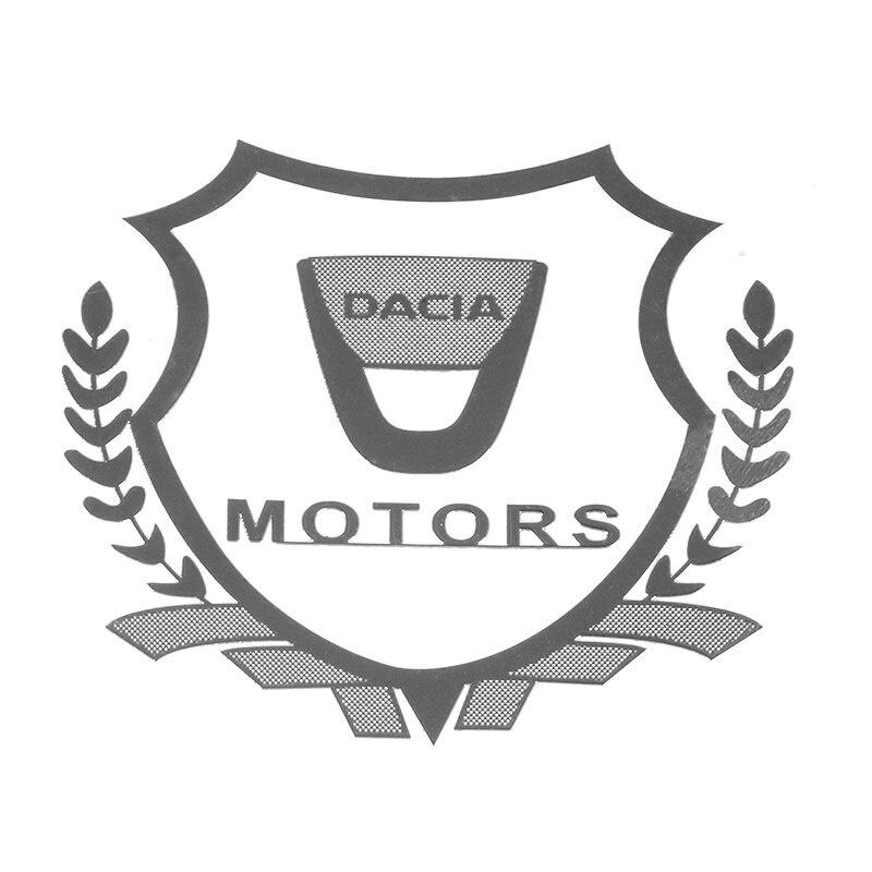 

2 шт., модная пшеничная алюминиевая наклейка на багажник автомобиля, наклейка на крыло автомобиля для Dacia Duster Logan Sandero Lodgy, накладки, автомобильные аксессуары серебряный