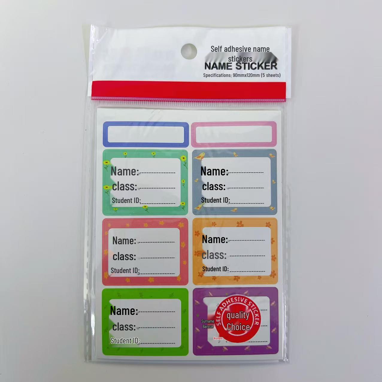 

Водонепроницаемые самоклеящиеся стикеры для рукописных заметок и имен