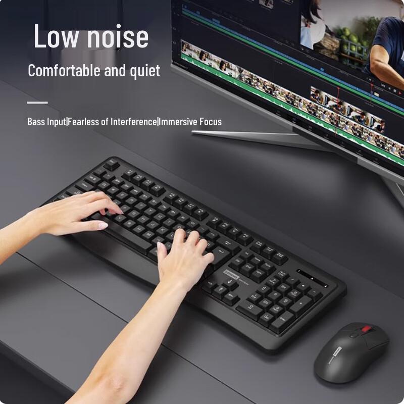 Lenovo KN230 Wireless Keyboard and Mouse Combo