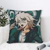 Pillow Case Anime Nagito Komaeda Soft Pillow Cover For Chair Sofa Home Decor Fashion Pillowcases