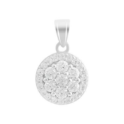 Silver Pendant with Cubic Zirkonia (2193098)