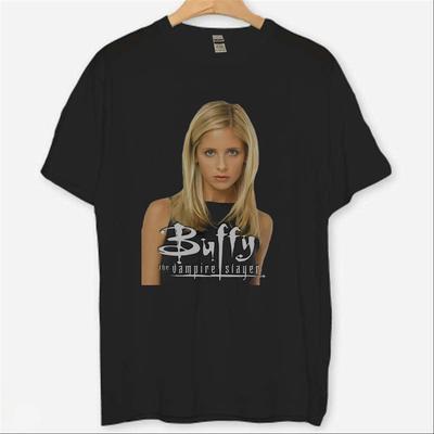 Men's and Women's T-shirts Buffy the Vampire Slayer Movie Cotton
