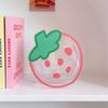 Transparent Pen Container Multifunctional Cute Cartoon Acrylic Makeup Brush Storage Case for Office Desk Makeup Table