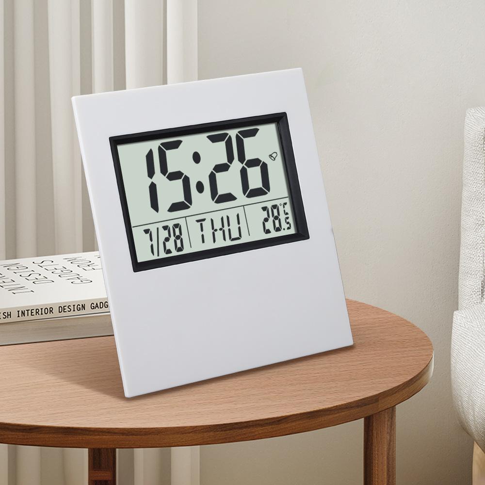 Large-screen Calendar Desk Clock Electronic Perpetual Calendar Digital Clock Living Room Vertical Clock Creative Alarm Clock