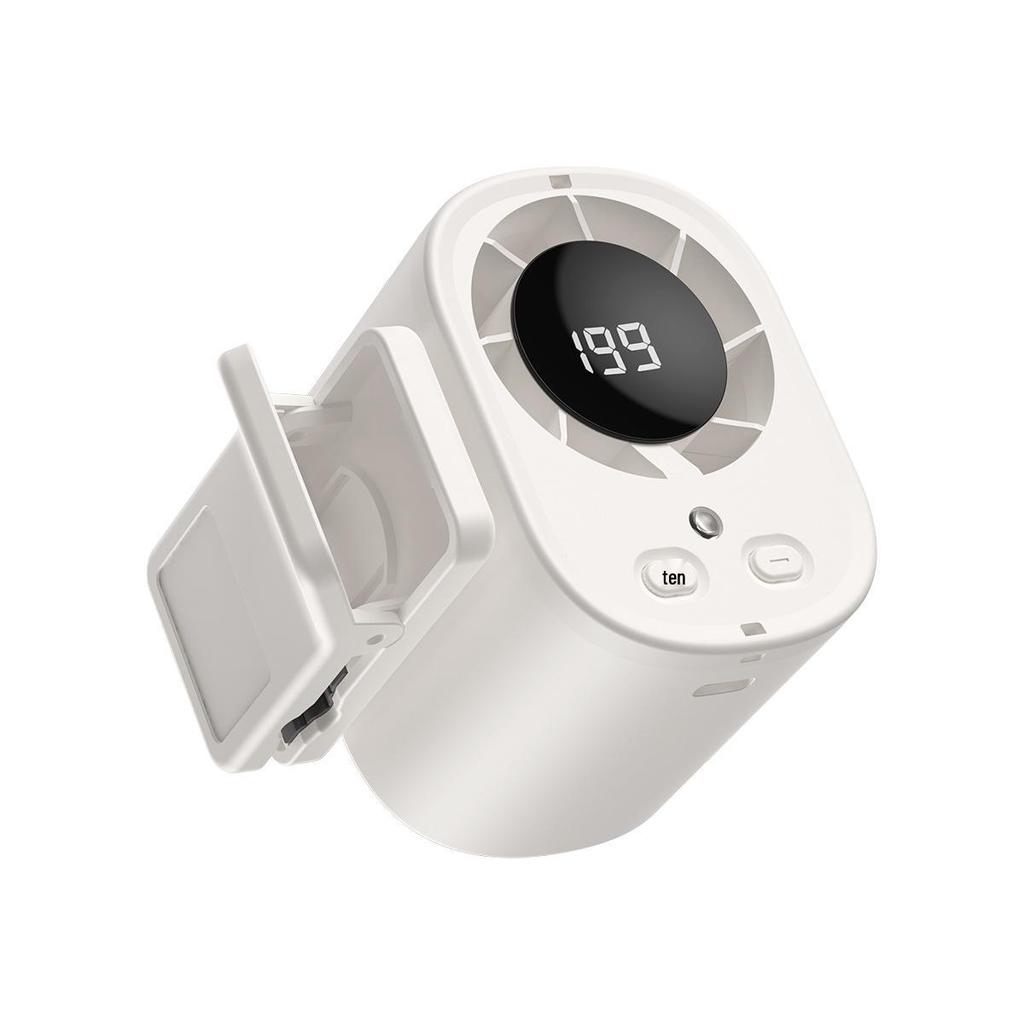 High-Power Multifunctional Portable Fan: Desktop, Clip-On, Long Battery Life, Waist Hanging