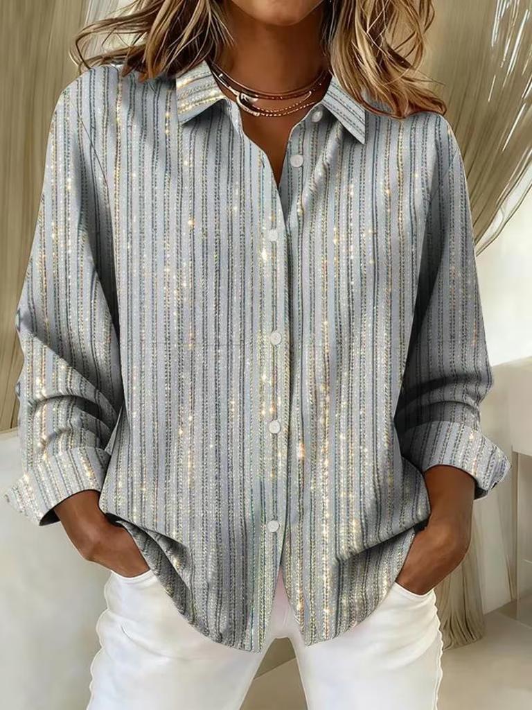 Damen-T-Shirt mit 3D-Digitaldruck - Europäischer & Amerikanischer Trend, Frühjahr/Herbst 2025