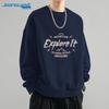 Jeanswest Men's Casual Round Neck Sweatshirt