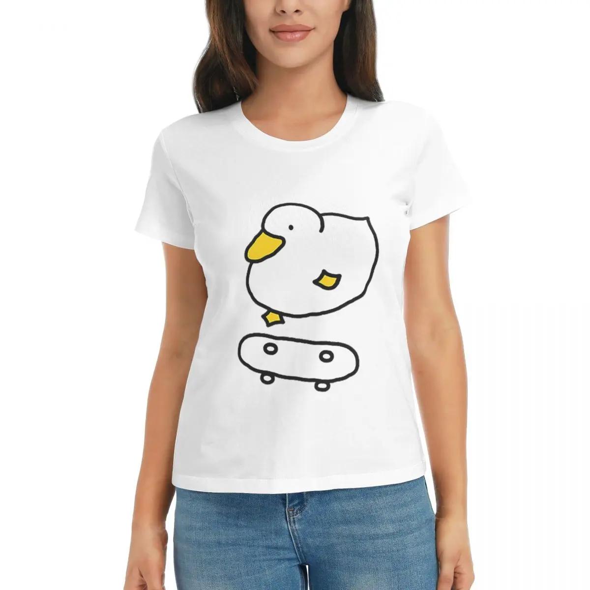 

Women TShirt Duck 01 Summer Short Sleeve Tees ONeck Cotton T Shirts Clothes Tops Streetwear S