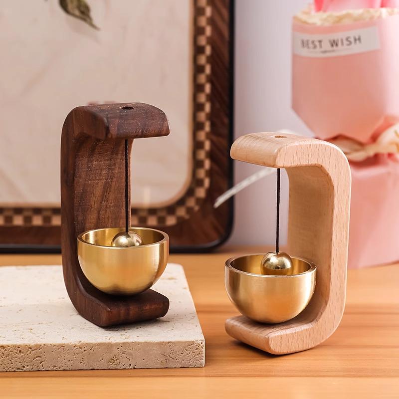 Newcomer Exclusive: Suction Cup Copper Doorbell & Healing Wind Chime for Homes & Shops