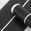 5pcs/4pcs set Carbon Fibre Threshold Protection Strip Universal Anti-scratch and Anti-collision Door Decorative Strip Sticker