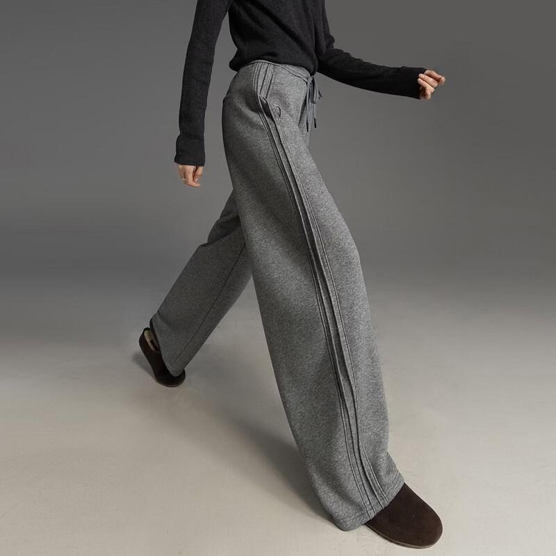 Demana Women's High-Waisted Banana Cut Casual Sweatpants