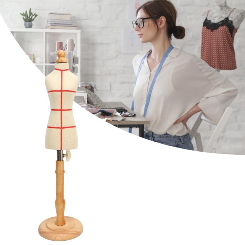 Schaufensterpuppe Professionelle Schneiderin Damen Verstellbare Schaufensterpuppe Flexible Nähschaufensterpuppe
