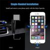 Gravitationsbilhållare Auto Luftventilsfäste Klämfäste Mobilhållare Ingen Magnetisk GPS Mobiltelefonställ för IPhone 14 Xiaomi Samsung