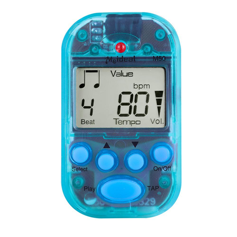 Rechargeable M50 Mini Universal Metronome for Piano, Guitar, Violin, and Guzheng Rhythm.