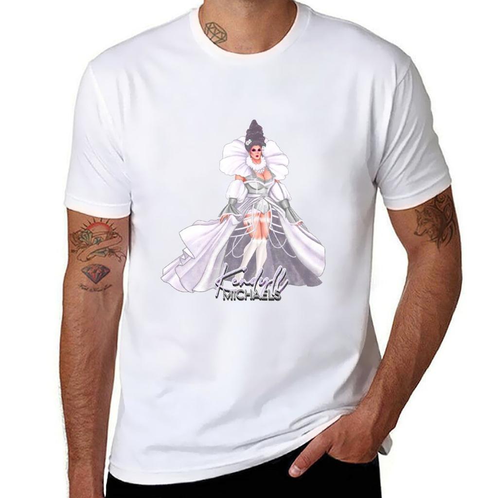 Kendyll Michaels Victorian Tshirt Plus Size Outdoor Casual Top