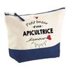 Makeup Bag - PLANETEE - An Apiarist's Bazaar of Love - Large Size - Cotton - HD Printing (Made In France)