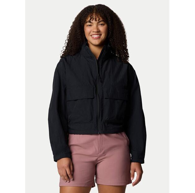 

Демисезонная куртка Columbia Paracutie™ Cropped Cargo Windbreaker 2116571, черная, стандартный крой XL