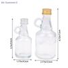 {Summer2} 50/100ML Empty Transparent Glass Whiskey Decanter With Aluminum Caps Mini Alcohol Container Liquor Glass Bottle