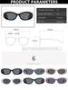 Vintage Round Sunglasses Women Retro Oval Sun Glasses High Quality Trendy Brand Eyewear for Female Fashion