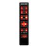 TV Remote Controller for RC4848F with Lighted Keypad and Direct Access to Number Entry, Sound Adjustment, Stations, Menus, Navigation, Media Functions