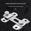 90° Stainless Steel Sliding Door Bolt Lock