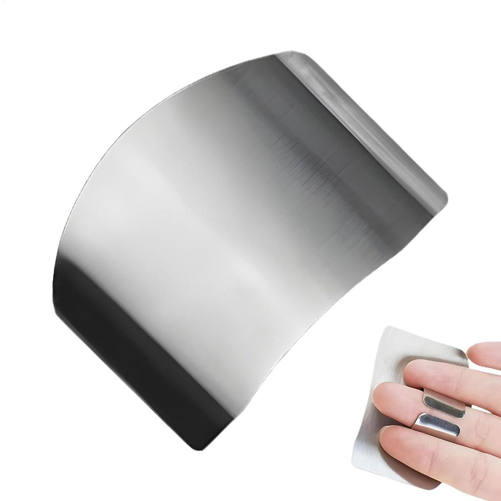 Edelstahl-Fingerschutz zum Schneiden Handschutz Küchenwerkzeug Sicherheitsschneideschutz für Gemüse Obst Fleisch Hauskoch