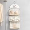 Multi-Layer Underwear Storage Mesh Bag Wall Hanging Breathable Bag Socks Storage Wardrobe Organizer Toy Doll Storage Bag