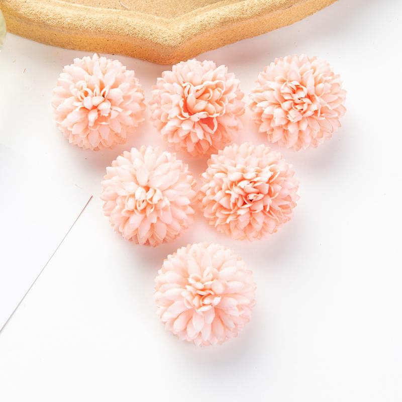 5/10pcs Silk Hydrangea Wedding Garden Roses Arch Home Decora Festival Wreaths Fake Plants Artificial Flowers Ball Chrysanthemum