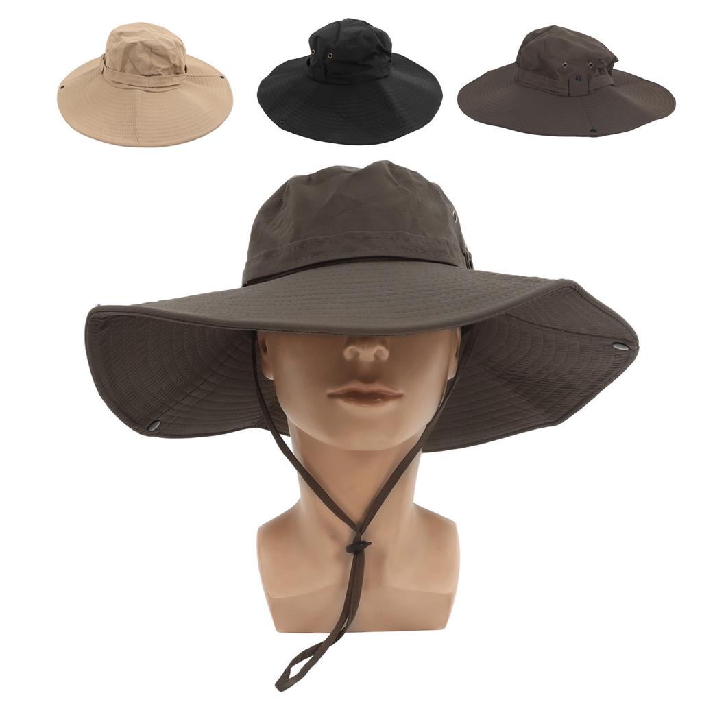 Fishing Hat Over UPF 50 UV Protection Adjustable Waterproof Versatile Wide Brim Bucket Hat for Outdo