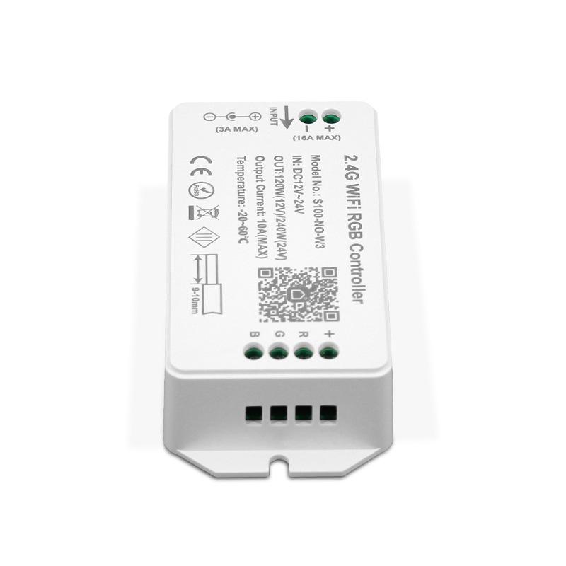 Graffiti RGB WiFi Light Strip Controller with Remote & Voice Control