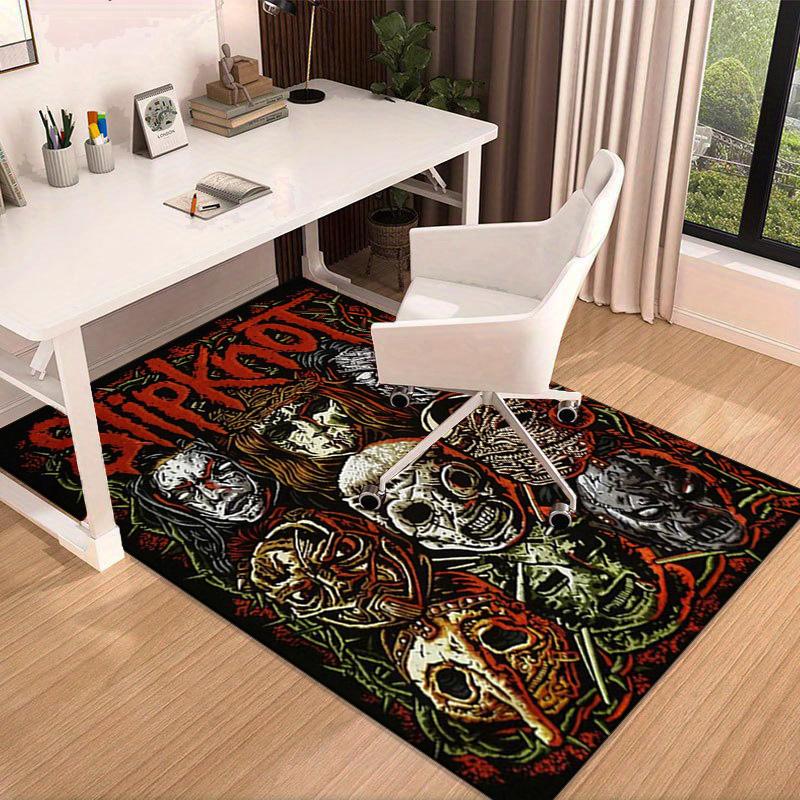 Rock music Slipk-not  Carpet, Chair Rug,Rug for Office Bedroom living rooms, Doormat decor Fan Gift Christmas Gift