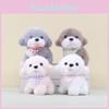 Adorable Dog Plush Toy Backpack Pendant With Short Plush Material For Gift For Kids