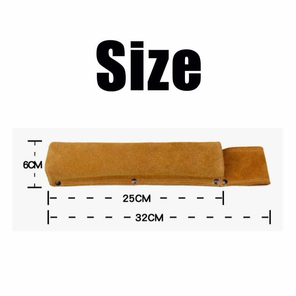 Odolný držák na svářecí elektrody z hovězí kůže