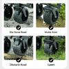Collapsible Wagon Cart with Wheels Foldable - Folding Utility Wagons Carts Wagons for Grocery Sports Garden Shopping Camping