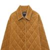 Womens Winter Corduroy Cotton Jacket Long Sleeve Loose Fit Casual Coat Youth