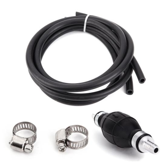 6/8/10/12mm Car Boat Oil Petrol Hand Fuel Pump Primer Bulb with Hose