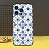 Moroccan Tile Phone Case For iPhone 16 15 14 13 12 11 Pro Max X XR XS Max 7 8 Plus 12 13 Mini Back Cover