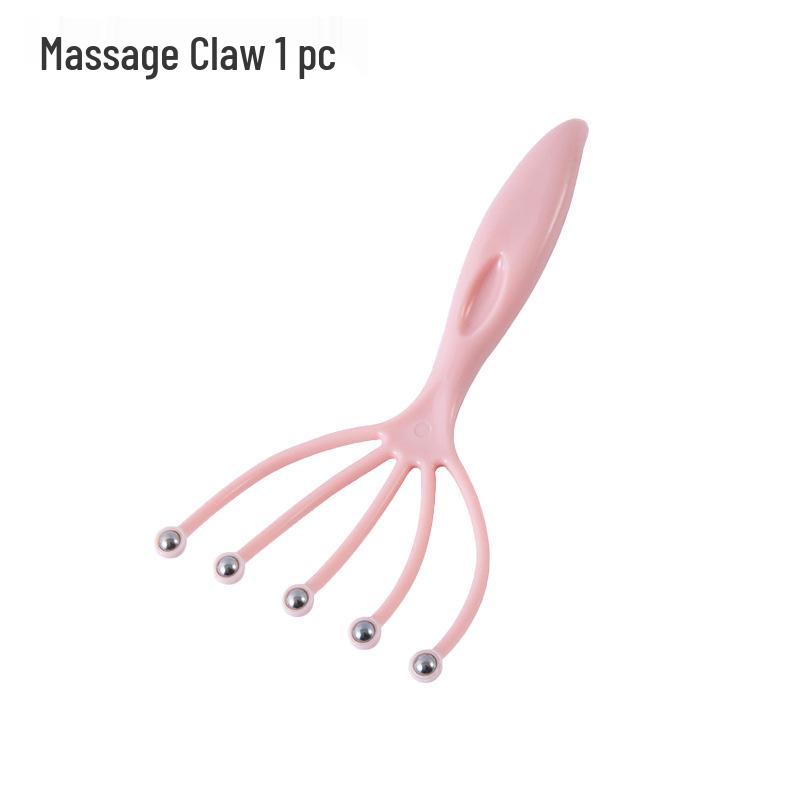 

Five-Claw Scalp Massager: Octopus Head Itch Scratcher & Meridian Brush for Home Use